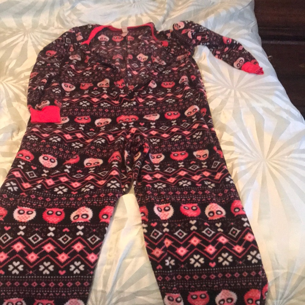 Owl footie pjs